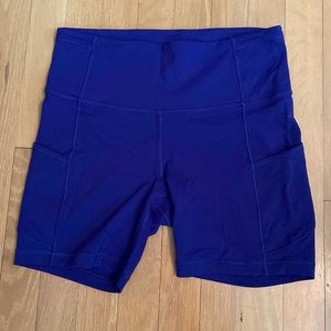 Lululemon fast and free high-rise short 6”
